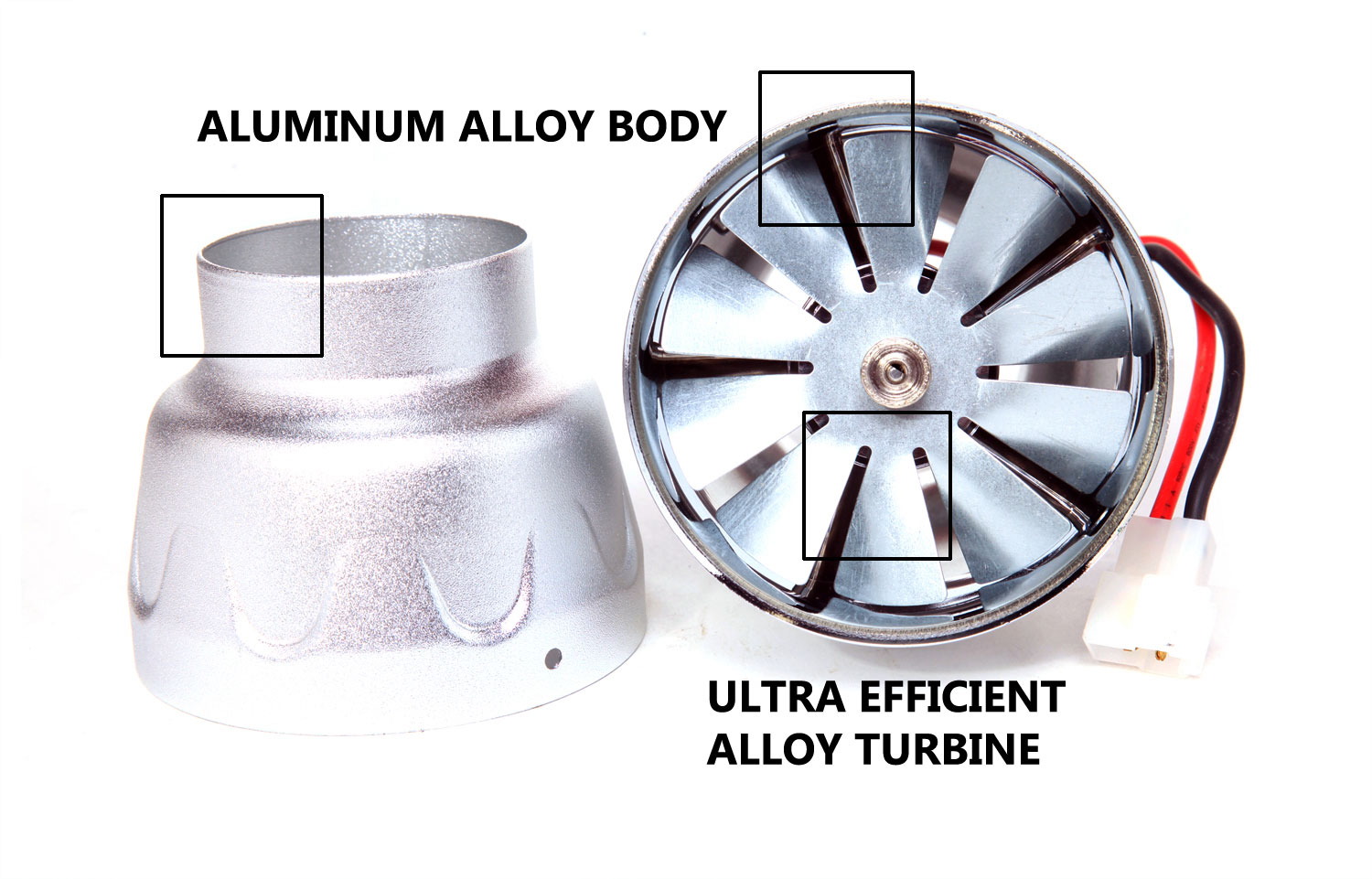 Stage 4 Aluminum Electric Electrical Turbo Turbocharger Supercharger